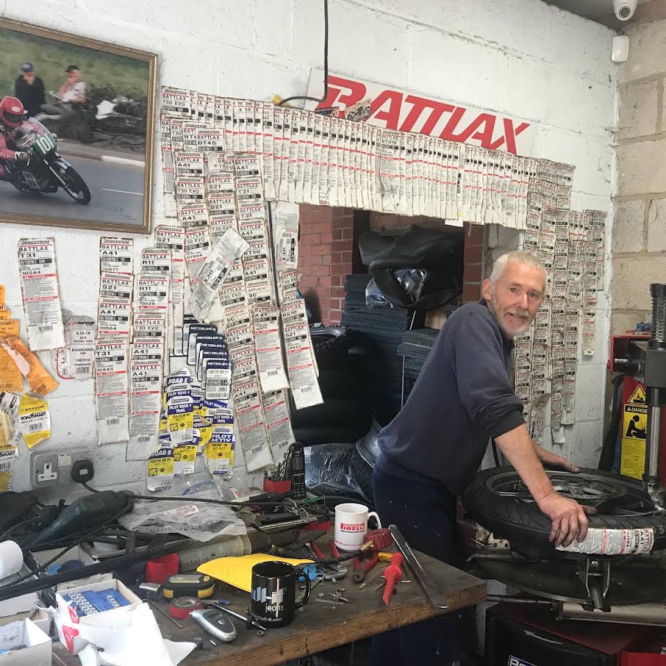 Steve at F & B Motorcycle tyres